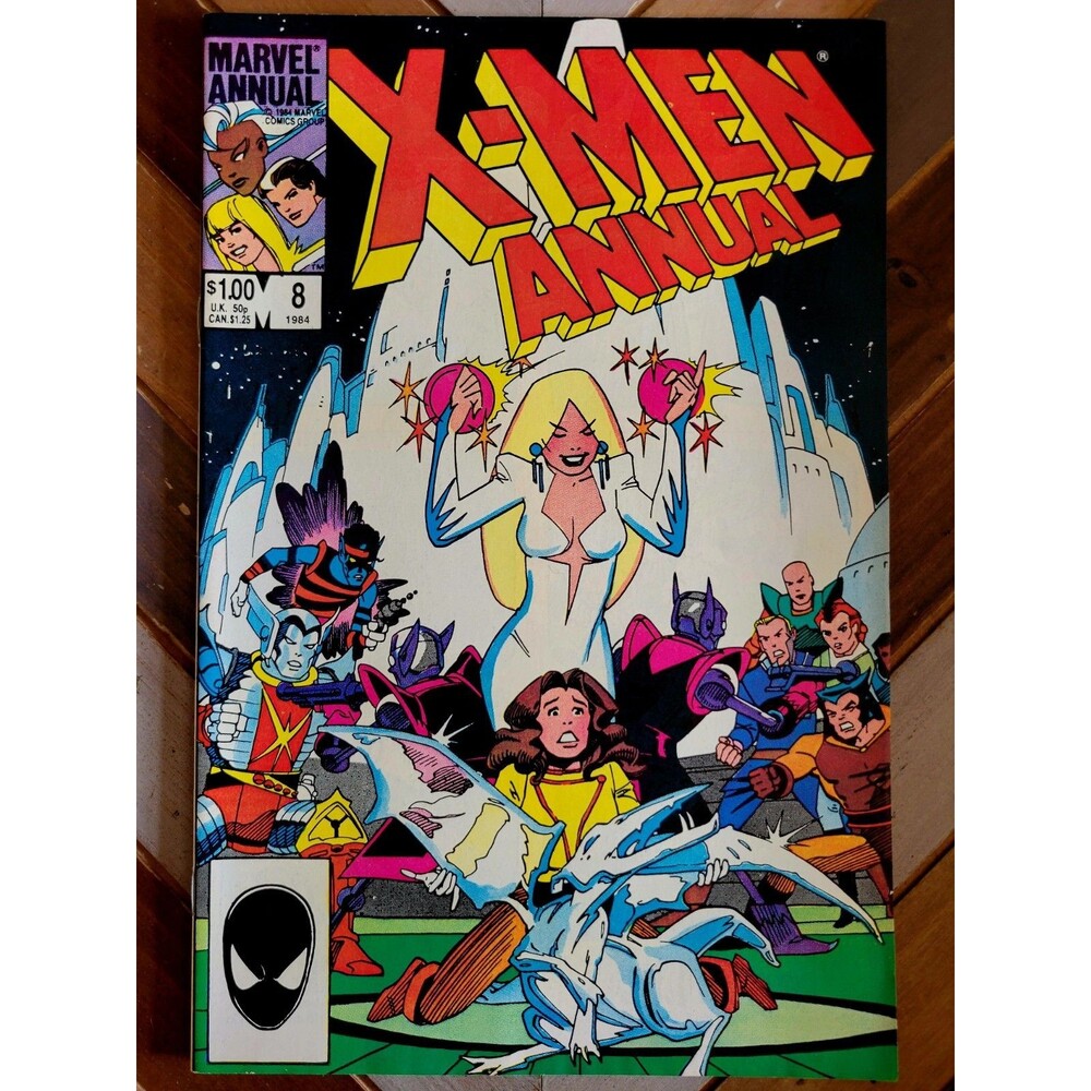X-Men Annual #8 (Marvel 1984) Lockheed, Kitty Pryde Story By Chris Claremont 7.0